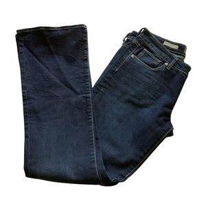 Sz 6 Kut From the Kloth Farrah Baby Bootcut Dark Blue Denim Jeans